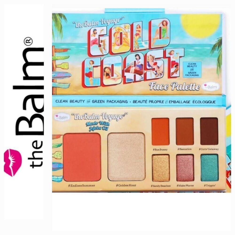 TheBalm Voyage Gold Coast‎ Face Palette